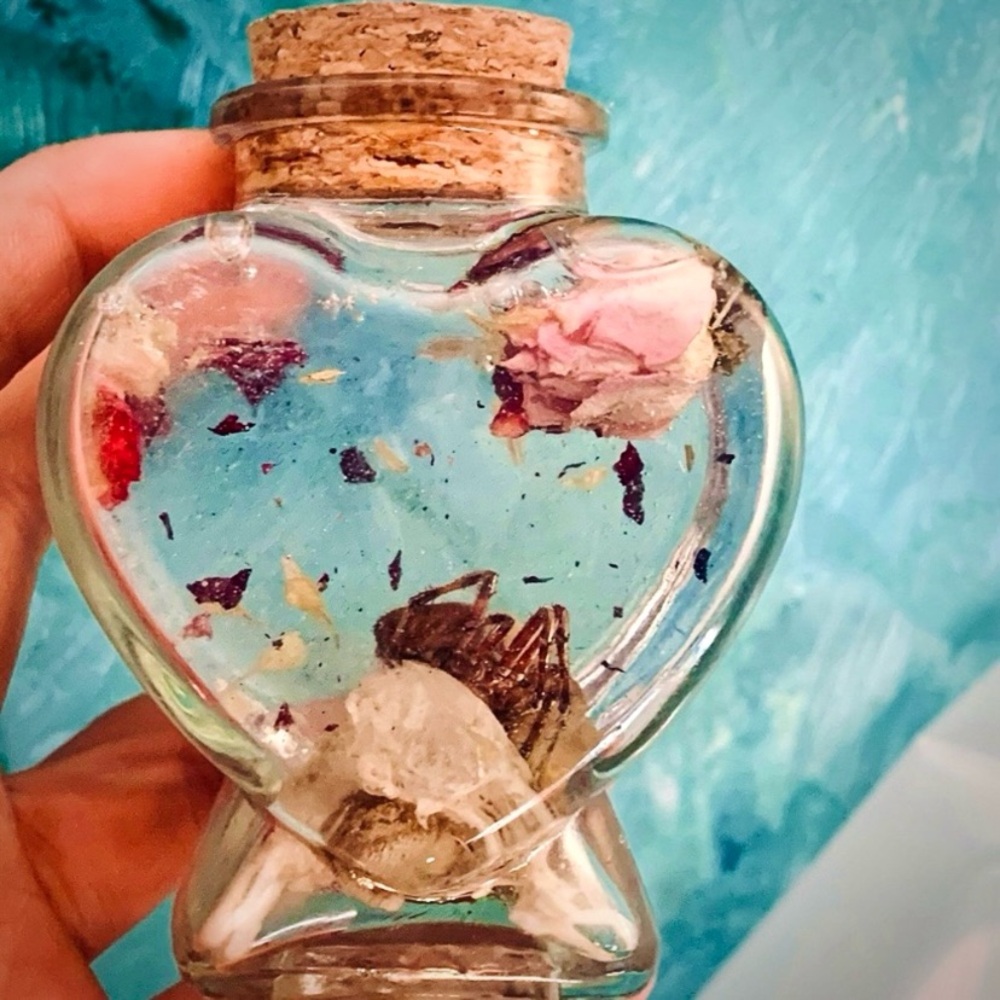 Preserved Heart Glass Jar Oddity